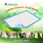 Dog And Puppy Training Pads  X-large 28x34 Inches 100 Count Dog Pee Potty