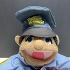 Melissa And Doug Police Officer Cop Hand Puppet Plush Doll Toy 13  No Stick