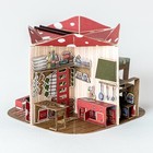  mame Hon Dollhouse Kit Mushroom House   Paper Craft Miniature Popup Book Kit