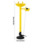 Eye Wash Station Floor Mounted Adjustable Water Flowemergency Eyewash Station