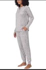 Nwt Nautica 1812934 Gray 2 Pc Fleece Sleepwear Pajama Set Sz S  j226