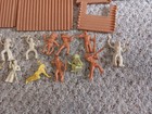 Marx Fort Apache 20 Figures  And Parts Vintage 