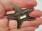Glitter Geocaching Starfish Geocoin Trackable Ocean Beach Fish Geocaching Coin