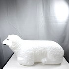 Vintage Blow Mold Nativity Sheep Lamb Christmas Decor Empire 18  Lighted