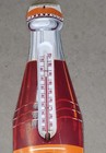 Hires Root Beer Bottle Shape Thermometer Metal Sign   Vintage 1950s Advertising