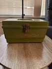 Vintage Sewing Box With Thread And Accessories