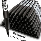 6pcs Permanent Marker Pens Waterproof Ink Fine Tip Sketch Drawing Art Markers Ne