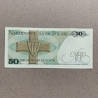          Poland 50 Zlotych Banknote  1988  Polish Currency Cross Paper Money Eagle
