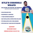 Waterproof   Fadeproof Cornhole Board Wraps     Teeing Off Golfing