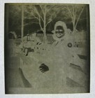 1940s World War Ii Red Cross Nurse Military Vintage Photo Negative 2 4 X 2 5 I