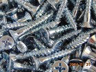 Lot Of  500  Phillips Flat Head 12 X 1-1 4 Wood Screw Zinc Plated Full Size Body