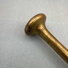 Vintage Solid Brass Pestle - Apothecary Pharmacy 1 Lb 4 Oz