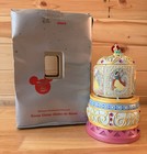 Rare Disney Store Enchanted Princess Animated Musical Snow Globe Works Box