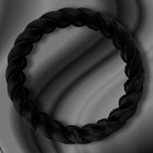 Fluffy Car Steering Wheel Cover  Luxury 14 5-15  Anti-slip Round Fuzzy Twisted