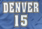 Vintage Denver Nuggetsjersey Youth Xl Blue Carmelo Anthony  15 Reebok Nba Y2k
