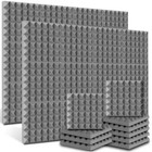 24 48 96 Pack Acoustic Foam Panels Studio Noise Soundproofing Wall Tiles 12 12in