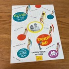 Vintage Elvis Presley Tickle Me 1965 Movie Promotional Press Kit Program Book