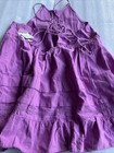 Free People Desert Days Mini Dress Size Medium Orchid Ob1487039 Festival  Boho