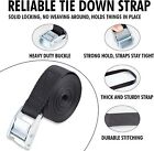 Cartman 1  X 12  16 Pack Lashing Straps Cargo Tie-down Strap