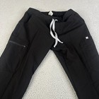 Figs Technical Collection Scrub Yola Bottom Womens Small Black Tw2000r Pant