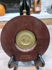Vtg Taylor Stormoguide Barometer In Genuine Mahogany Case Brass Read Description