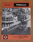 1954-55 Philnews Magazine Phillips 66 Petroleum Company Phil News Lot Of  4 