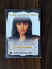 Lucy Lawless Autograph Card Xena Warrior Princess A1 Auto Rittenhouse