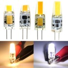 10pcs G4 Bi-pin 1505 Cob Led Light Bulb Rv Boat Crystal Lamp 12-24v Warm White