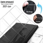Centerz 150 Pockets Coin Album  Penny Collecting 1pack  150 Pockets  Black