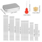 42pcs Sewing Needles Set  Large Eye Hand Sewing Needles Self Threading Sewing   