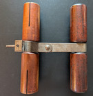 Rare 1920s Ludwig 4-tone Wood Block Set Hoop Mount Triangle Holder