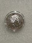 Rare    2017  Niue Gilded Lunar Rooster 17 5 G Silver Coin  999    Ogp   Coa
