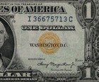 1935a  1 North Africa Wwii Emergency Issue Yellow Seal Silver Certificate Pmg 63