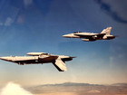 Mcdonnell Douglas Fa 18 Hornet Fighter Jet Inverted Vintage 1990 Photograph