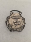 Circa 1900s Vintage Zeppelin Airship   Airplane Watch Fob
