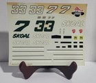 Vintage Skoal Bandit Nascar Decal  Total 4