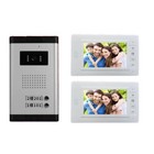 7  Apartment Wired Video Door Phone Intercom Entry System For Multi Unit New