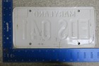 Maryland License Plate Tag Md 1977 Natrual Sticker Eds 041 1941 Ed s Chevy Ford