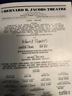 Almost Famous The Musical Broadway Playbill Cameron Crowe