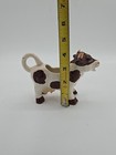 Porcelain Cow Creamer Brown   White Spotted Hand Painted