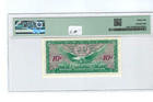  10 Cent Military Payment Certificate-641--mpc 1st Print--pmg 64
