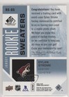 2016-17 Sp Game Used Rookie Sweaters  499 Dylan Strome  rs-ds Rc
