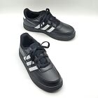 Adidas    breaknet 2 0    Kid   s   Youth Lifestyle Court Lace Shoes  black white  New