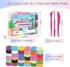 36 Colors Air Dry Clay For Kids  Modeling Clay Kit  Magic Foam Diy Clay With 3  