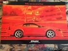 2 Original Bf Goodrich Poster  Svtcobra R Ford Mustang Orange And Yellow Cobra