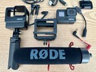 Gopro Hero7 Black Vlogging Kit - Tripod handheld Grip  Rode Mic  Case