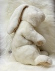 Gund White Fur Floppy Lop Ear Bunny Rabbit Vintage Plush Stuffed Toy 12   
