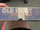 Vintage Old Sport Plus Golf Balls 1 Dozen Boxed Wrapped Golf Ball Antique 
