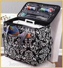 Rolling Sewing Machine Storage Bag Tote Cart Portable Storage Organizer W Wheels
