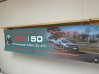 Wolkswagen Golf Gti Edition 50 Banner Uk Spec Workshop Garage Wall Display